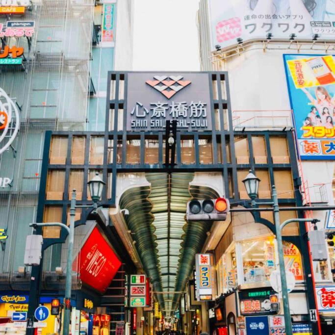 Appartement 212gblhouse,大阪中心部,道頓堀,難波,心斎橋,黒門市場エリア!usjもすぐ!駅から徒歩1分の広いおしゃれな部屋! *
